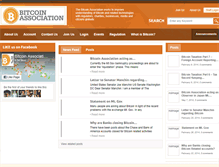 Tablet Screenshot of bitcoinassociation.org